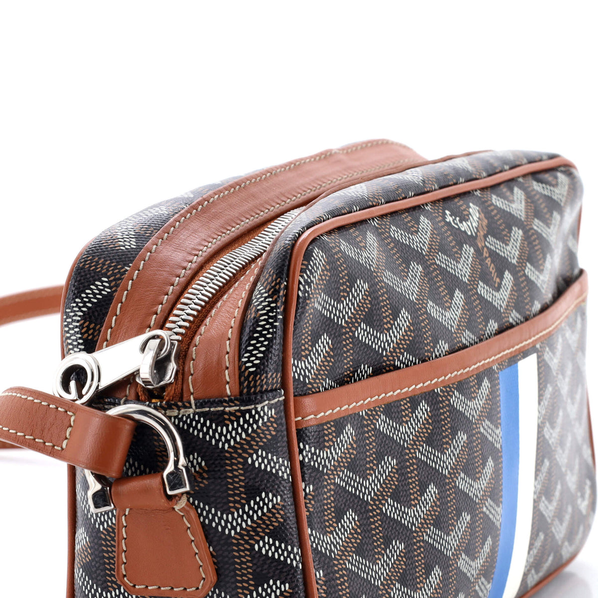 Cap Vert Bag Printed Coated Canvas