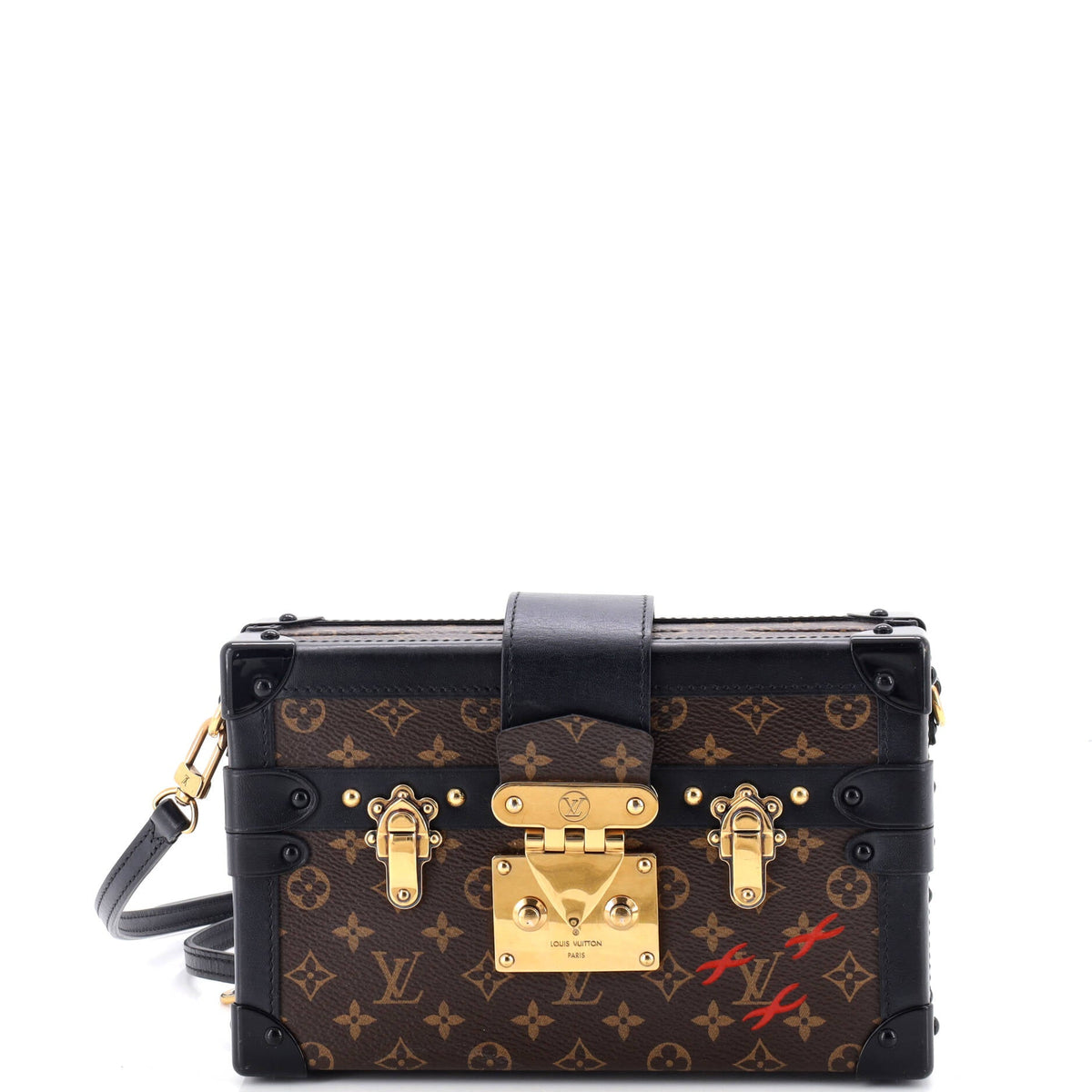 Petite Malle Handbag Monogram Canvas