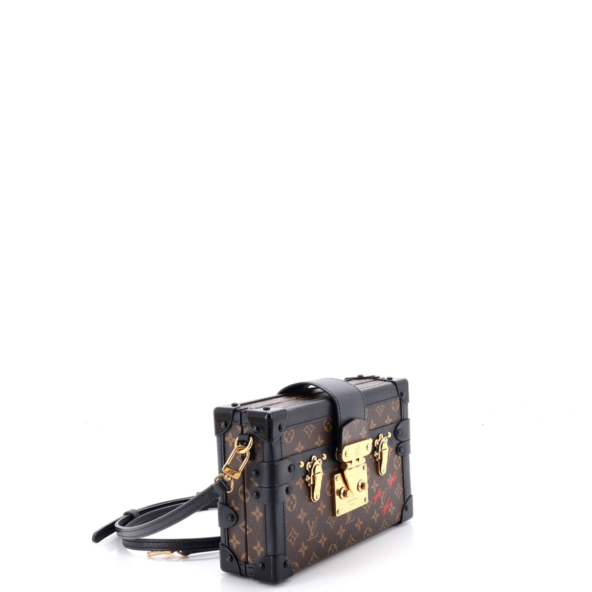 Petite Malle Handbag Monogram Canvas