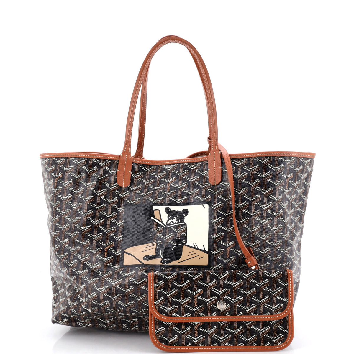 Saint Louis Tote Printed Coated Canvas PM