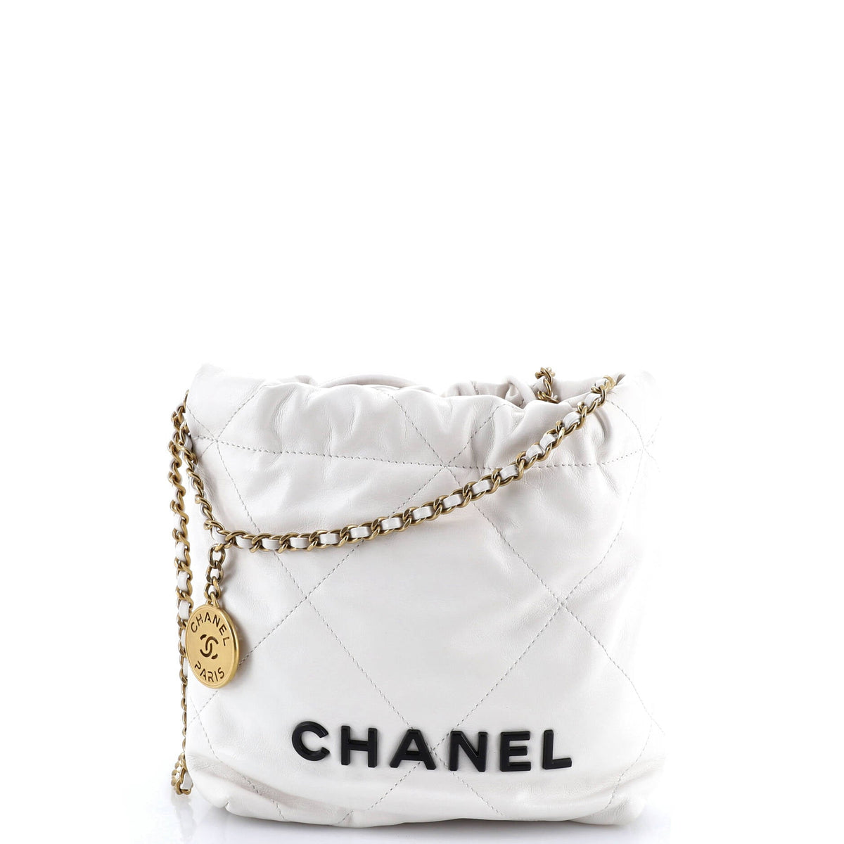 22 Chain Hobo Quilted Calfskin Mini