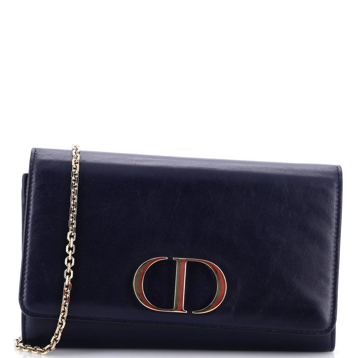 30 Montaigne Wallet on Chain Pouch Leather