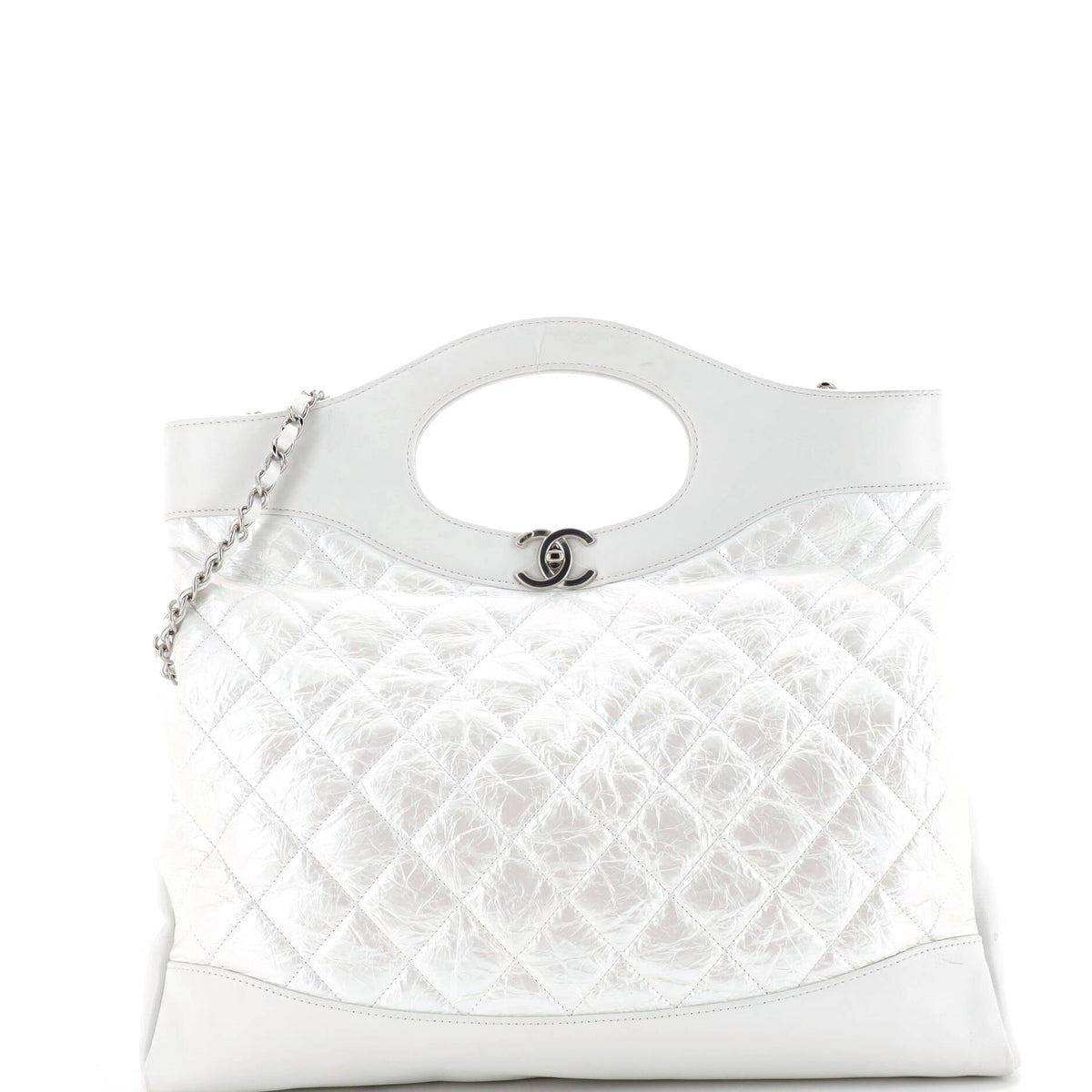 31 Shopping Bag Quilted Calfskin Large