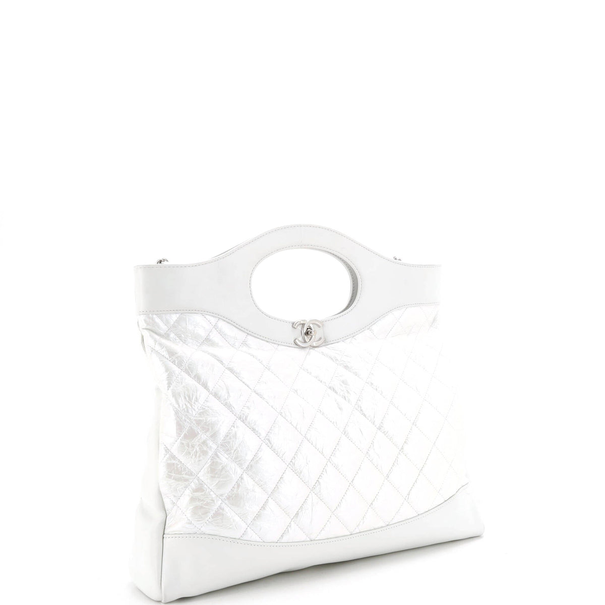31 Shopping Bag Quilted Calfskin Large