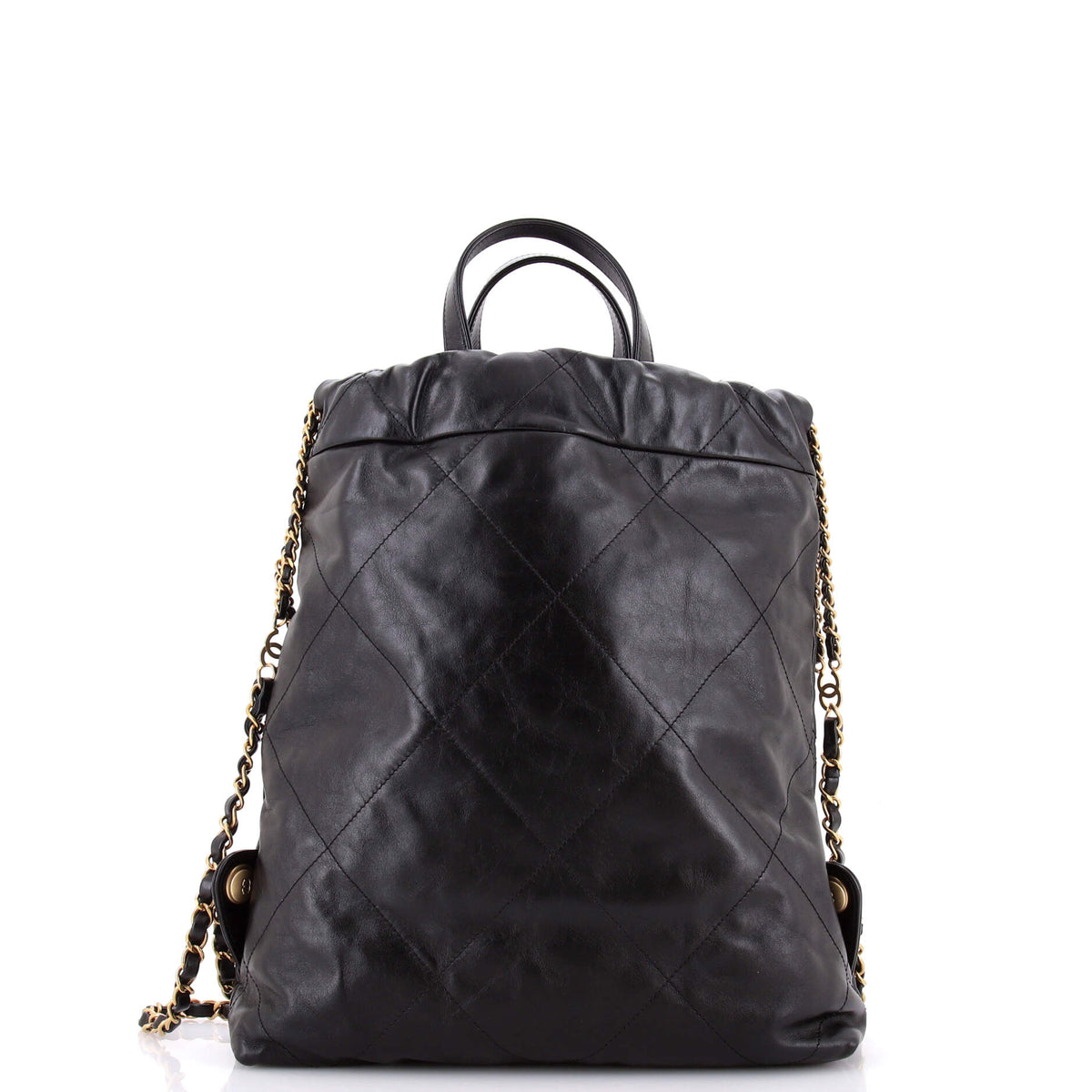 22 Chain Backpack Quilted Calfskin Medium