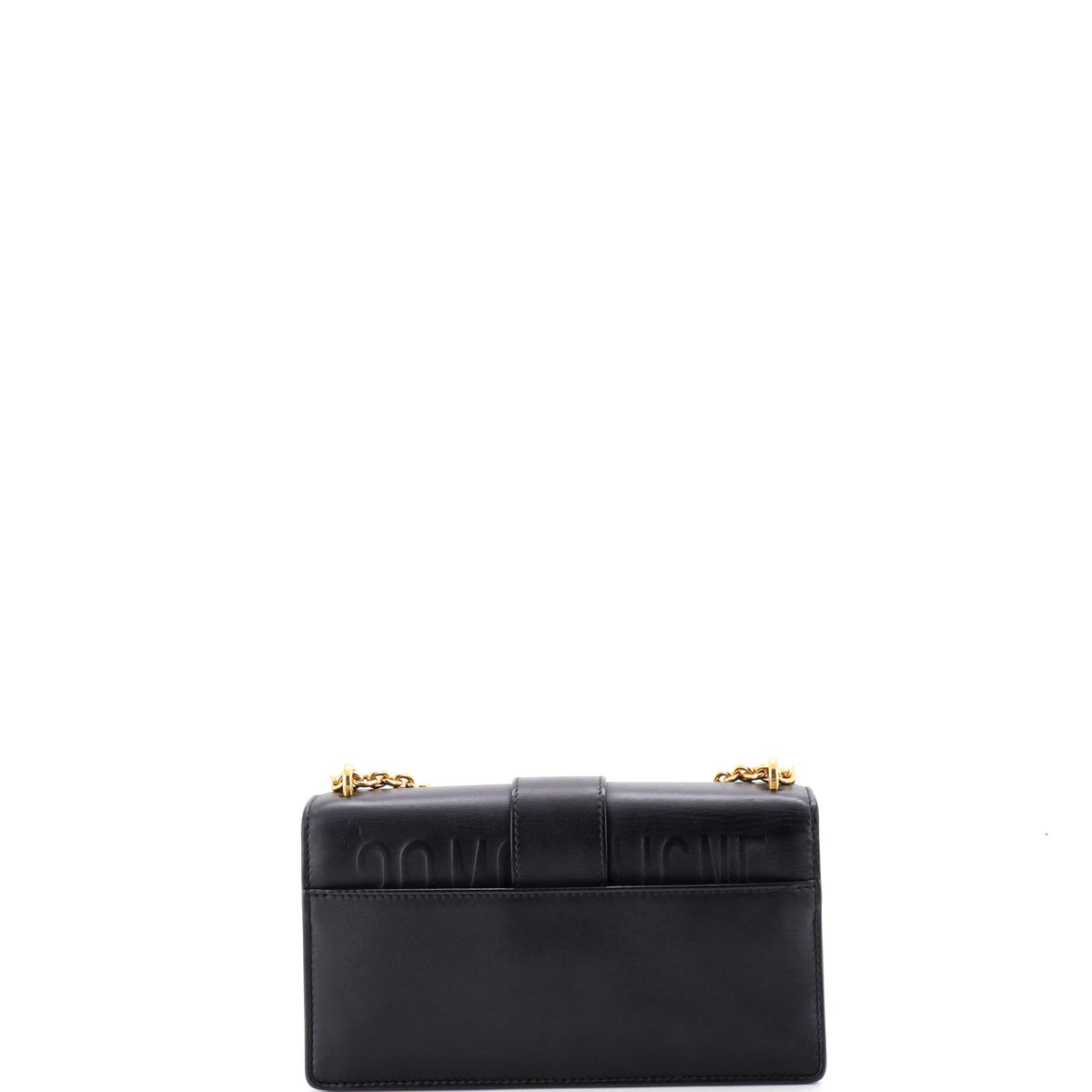 30 Montaigne Chain Flap Bag Leather East West