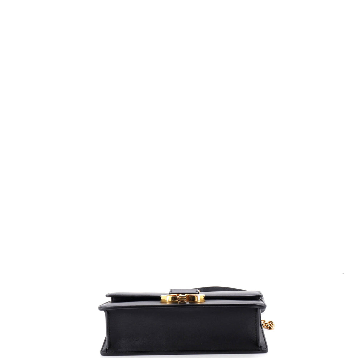 30 Montaigne Chain Flap Bag Leather East West