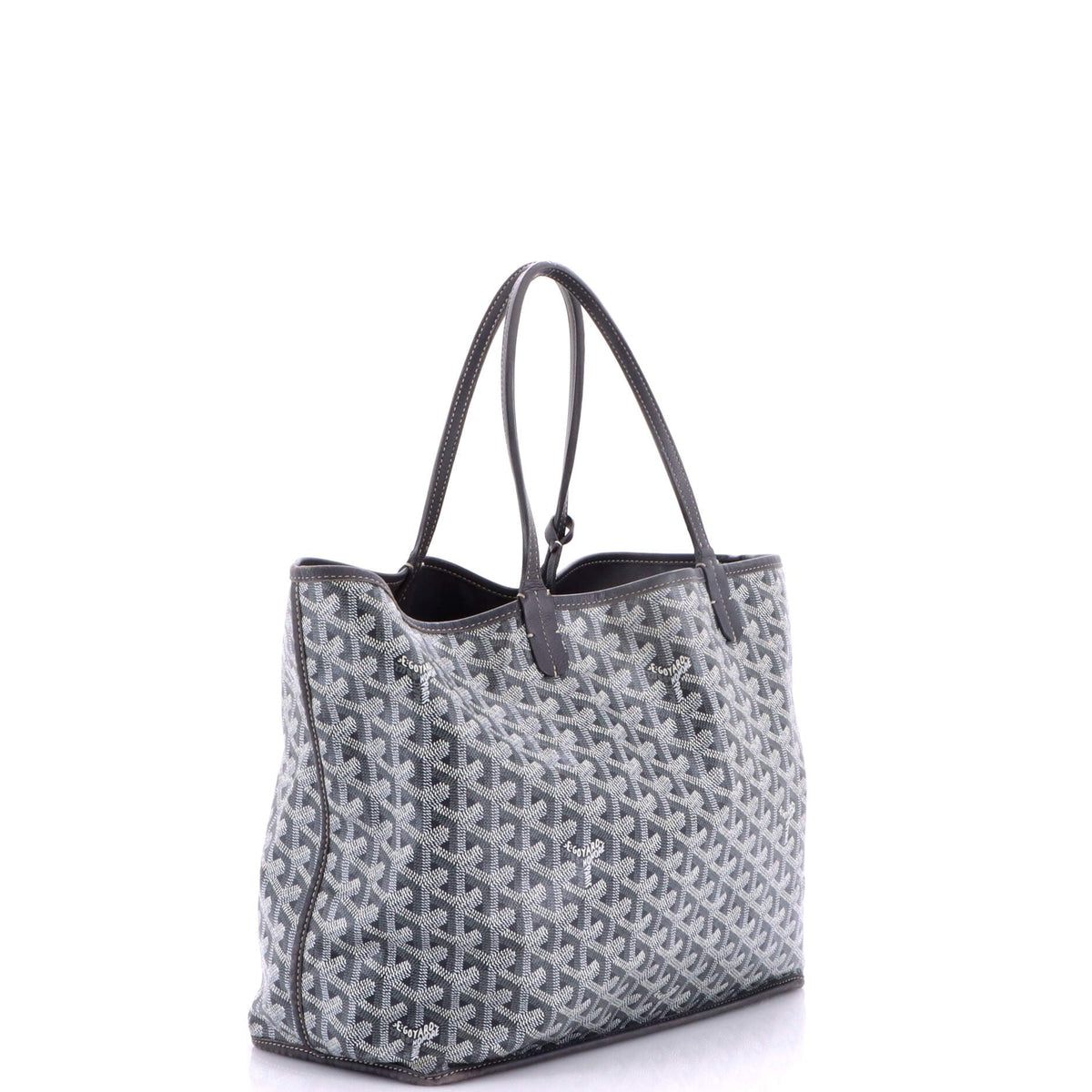 Anjou Reversible Tote Coated Canvas PM