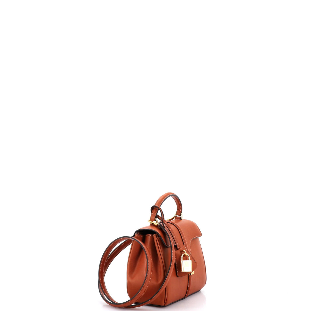 16 Top Handle Bag Smooth Calfskin Mini