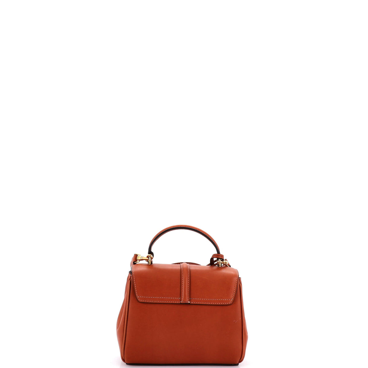 16 Top Handle Bag Smooth Calfskin Mini
