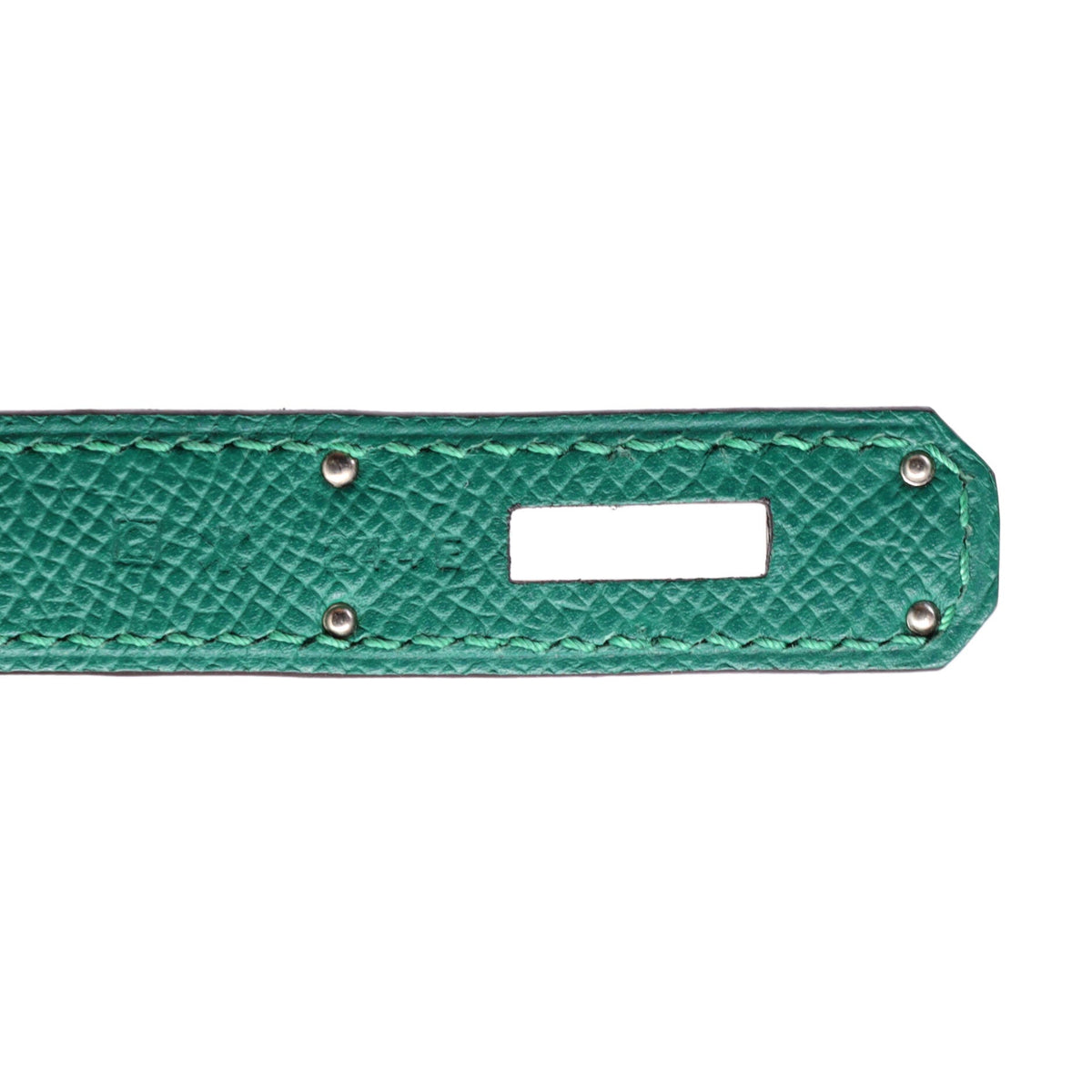 Birkin Handbag Malachite Epsom with Palladium Hardware 30