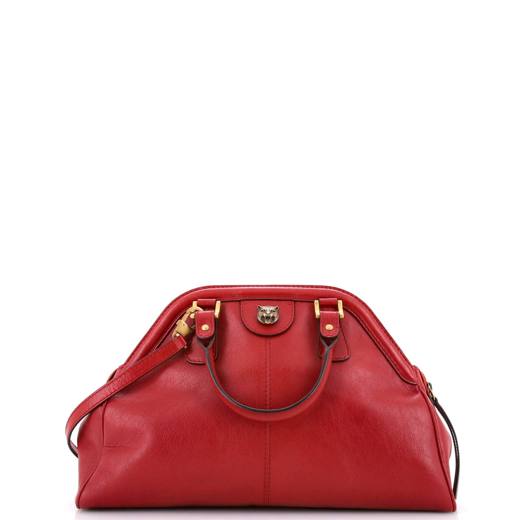 RE(BELLE) Top Handle Bag Leather Medium