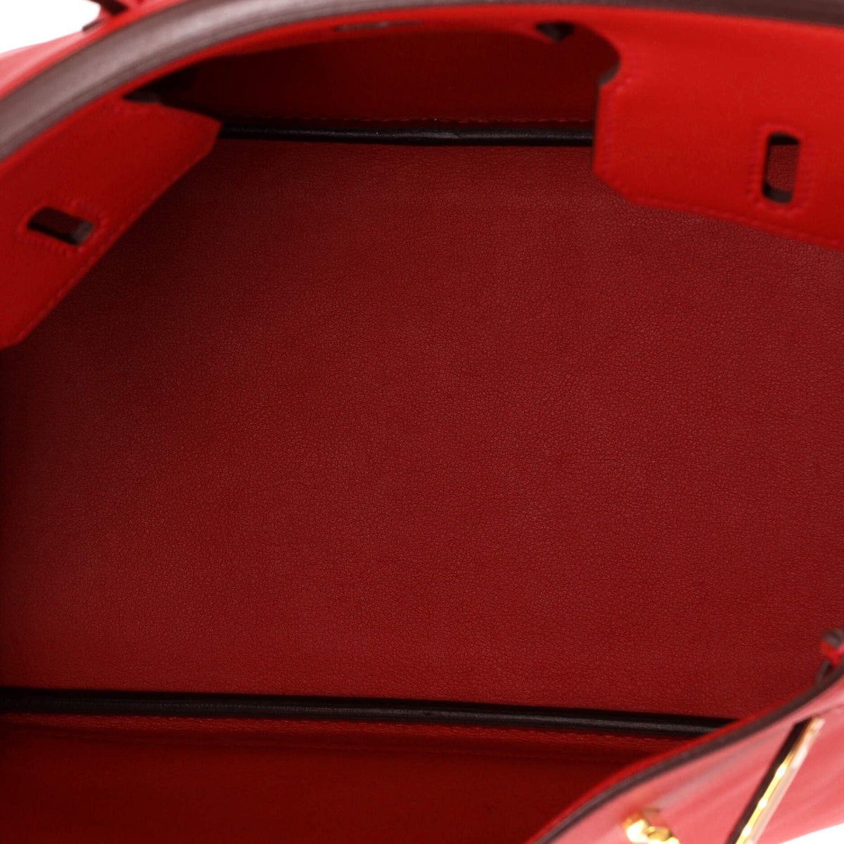 Birkin Handbag Rouge Tomate Swift with Gold Hardware 25