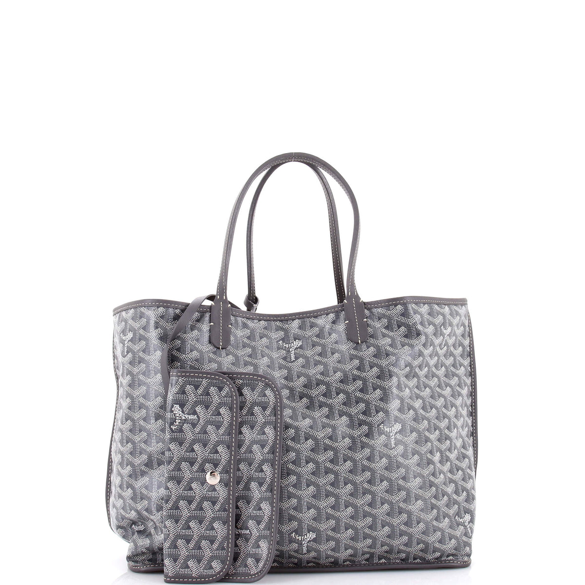 Anjou Reversible Tote Coated Canvas PM
