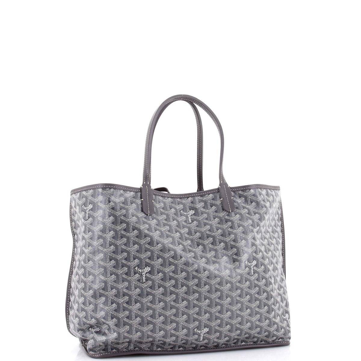 Anjou Reversible Tote Coated Canvas PM