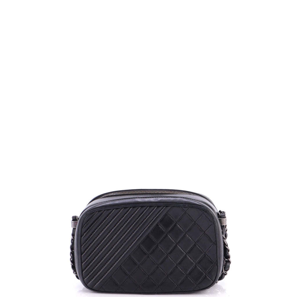 Coco Boy Camera Bag Quilted Leather Small