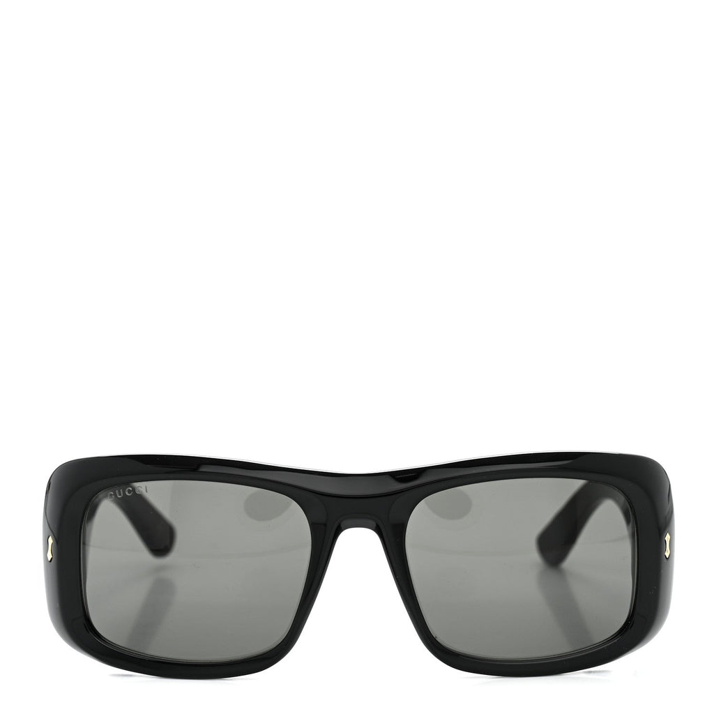 Acetate Square Frame Sunglasses GG1080S Black