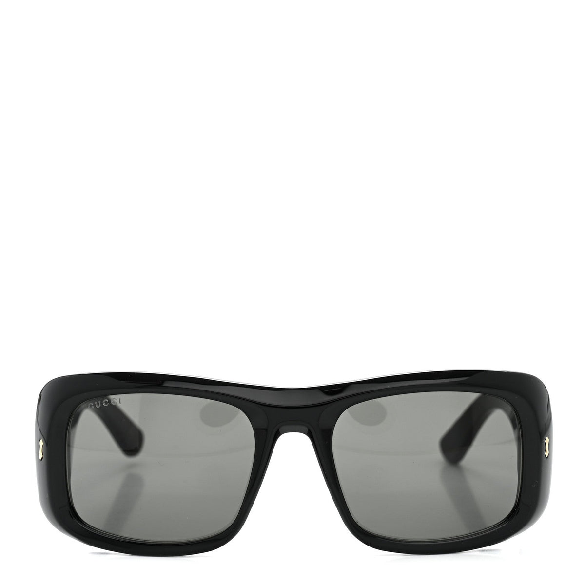 Acetate Square Frame Sunglasses GG1080S Black