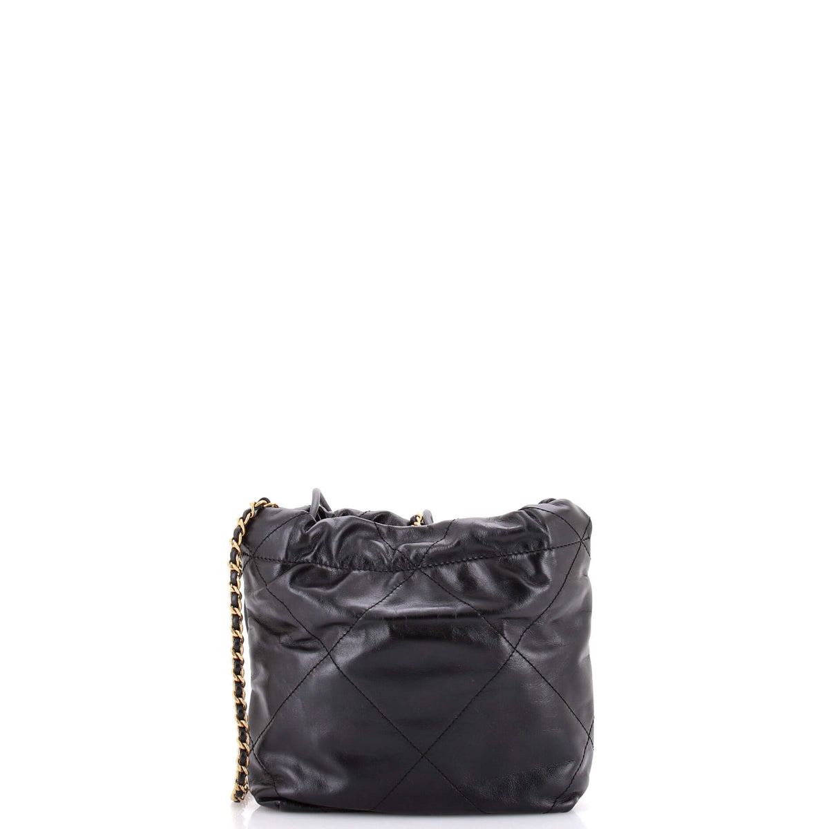 22 Chain Hobo Quilted Calfskin Mini