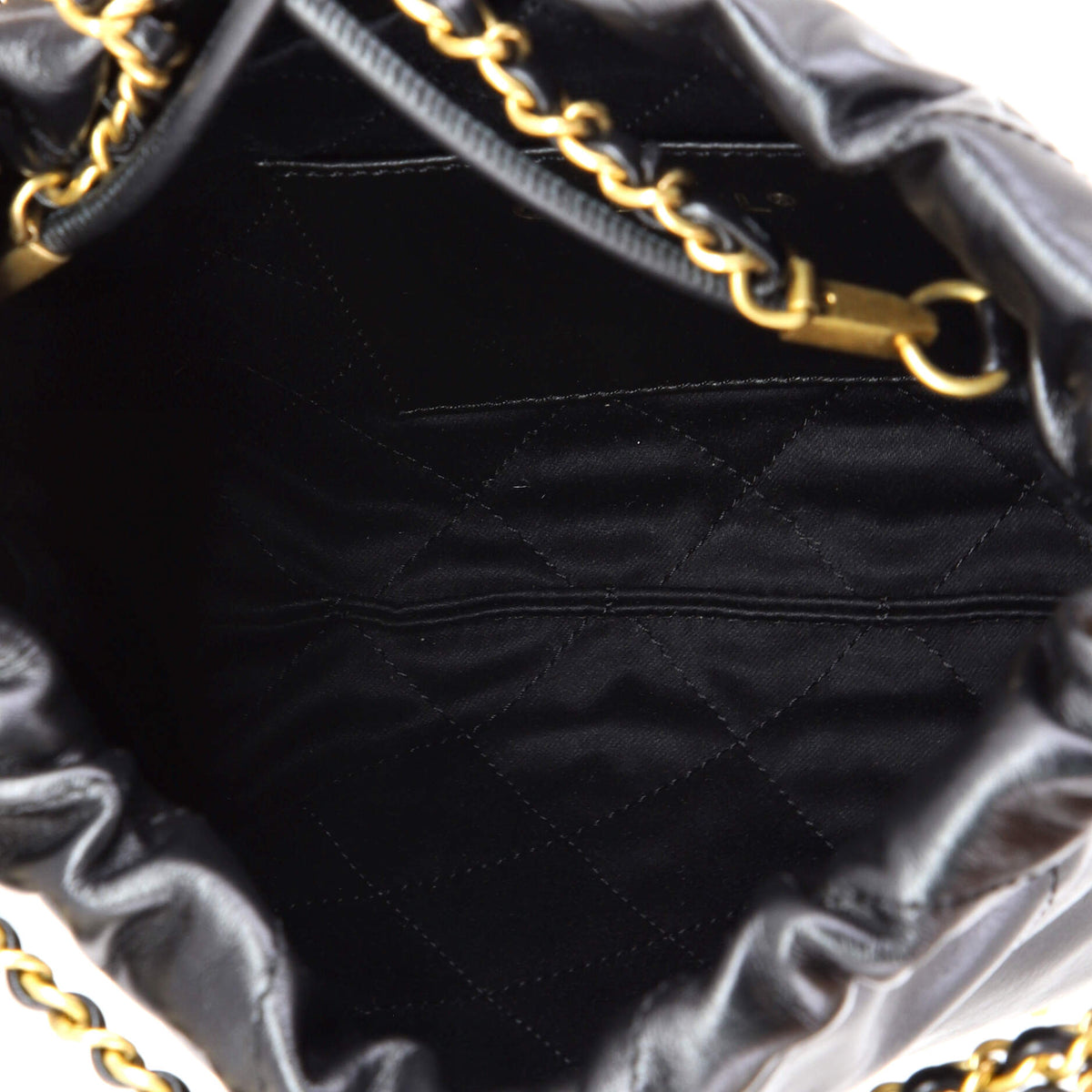 22 Chain Hobo Quilted Calfskin Mini