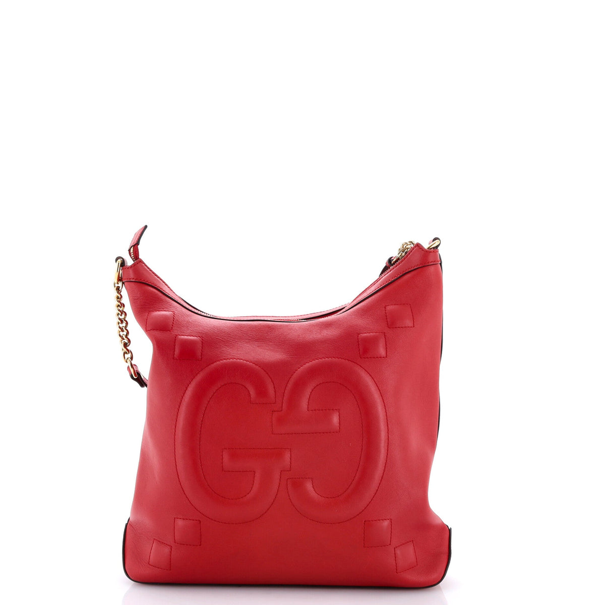 Apollo Hobo GG Embossed Calfskin Large