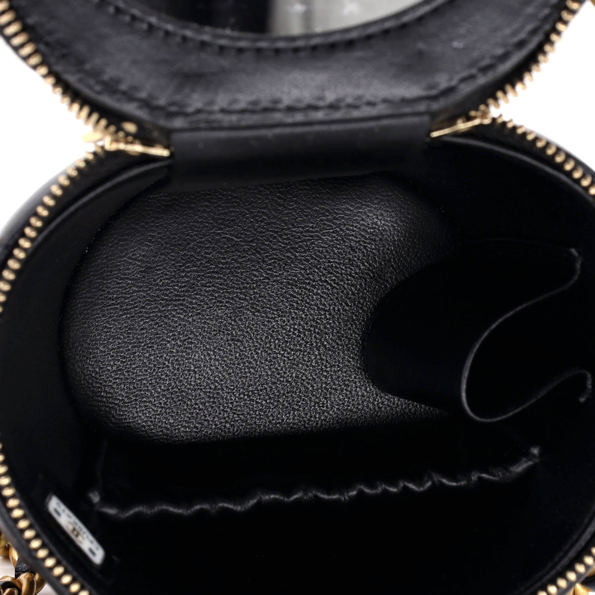 Afternoon Tea Vanity Bucket Bag Quilted Lambskin Mini