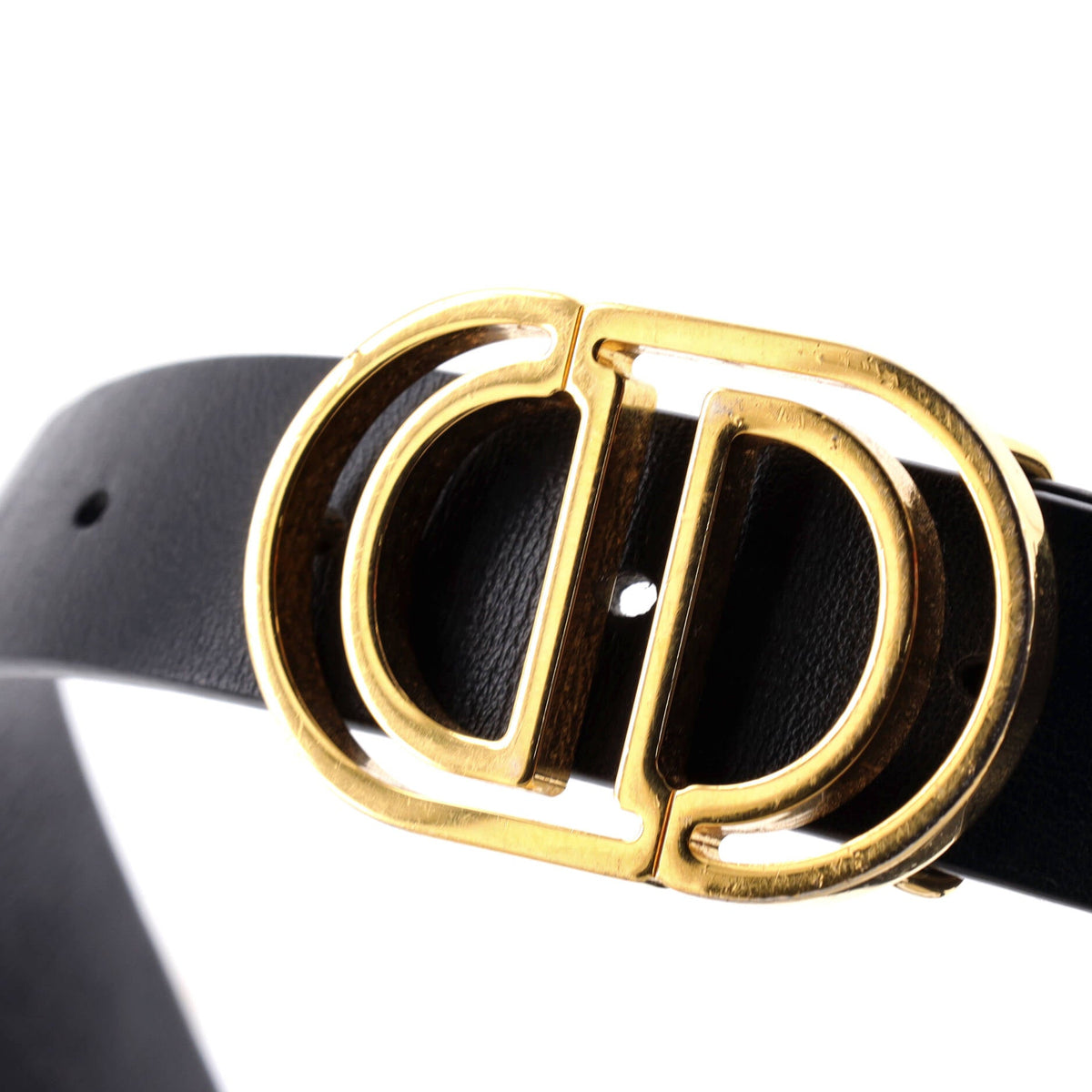 30 Montaigne Cut-Out Belt Leather Thin
