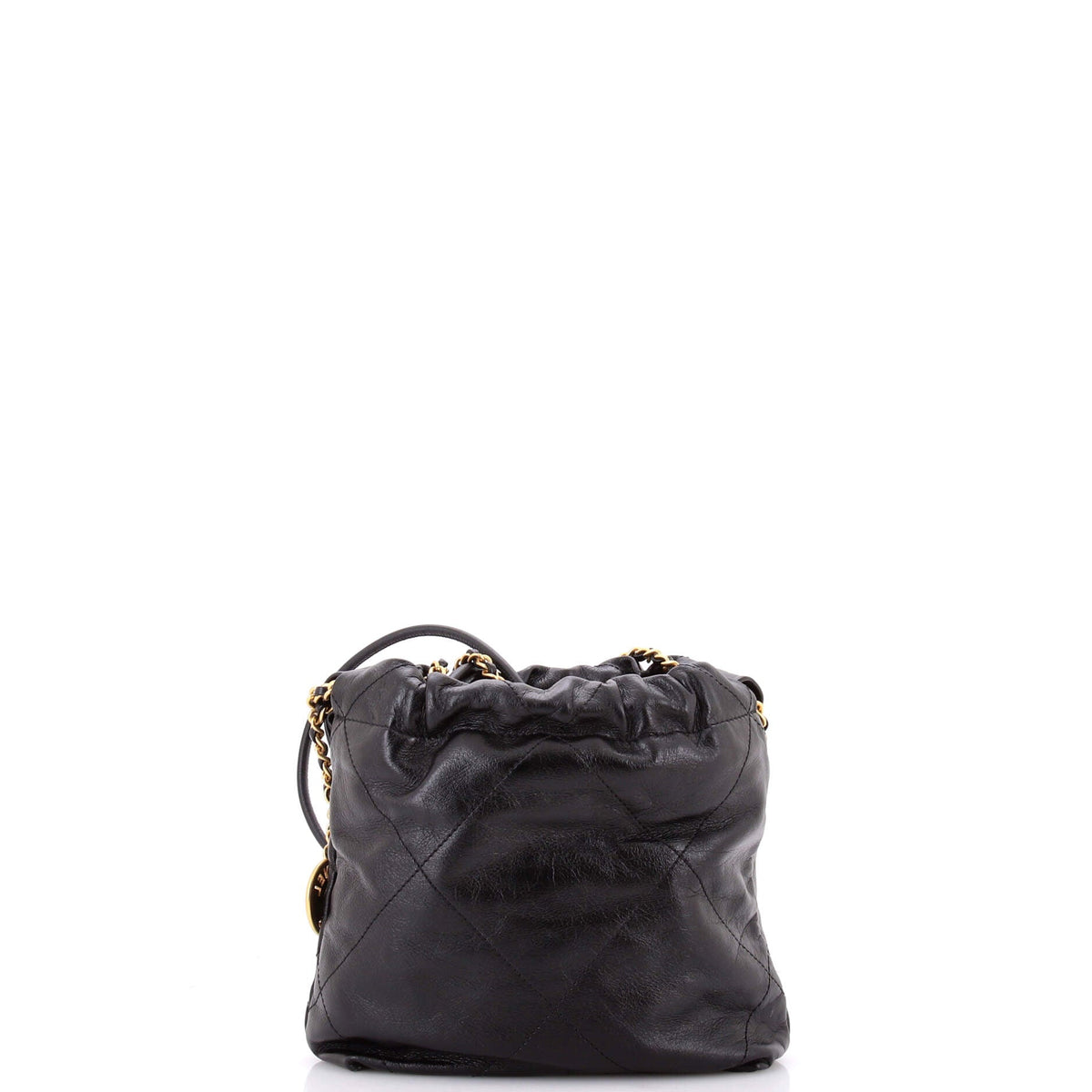 22 Chain Hobo Quilted Calfskin with Pearl Chain Mini