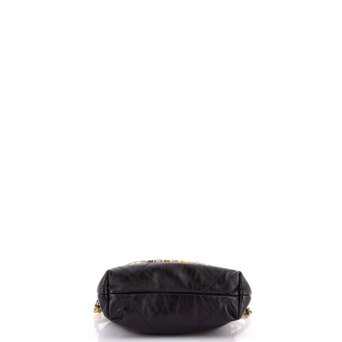 22 Chain Hobo Quilted Calfskin with Pearl Chain Mini