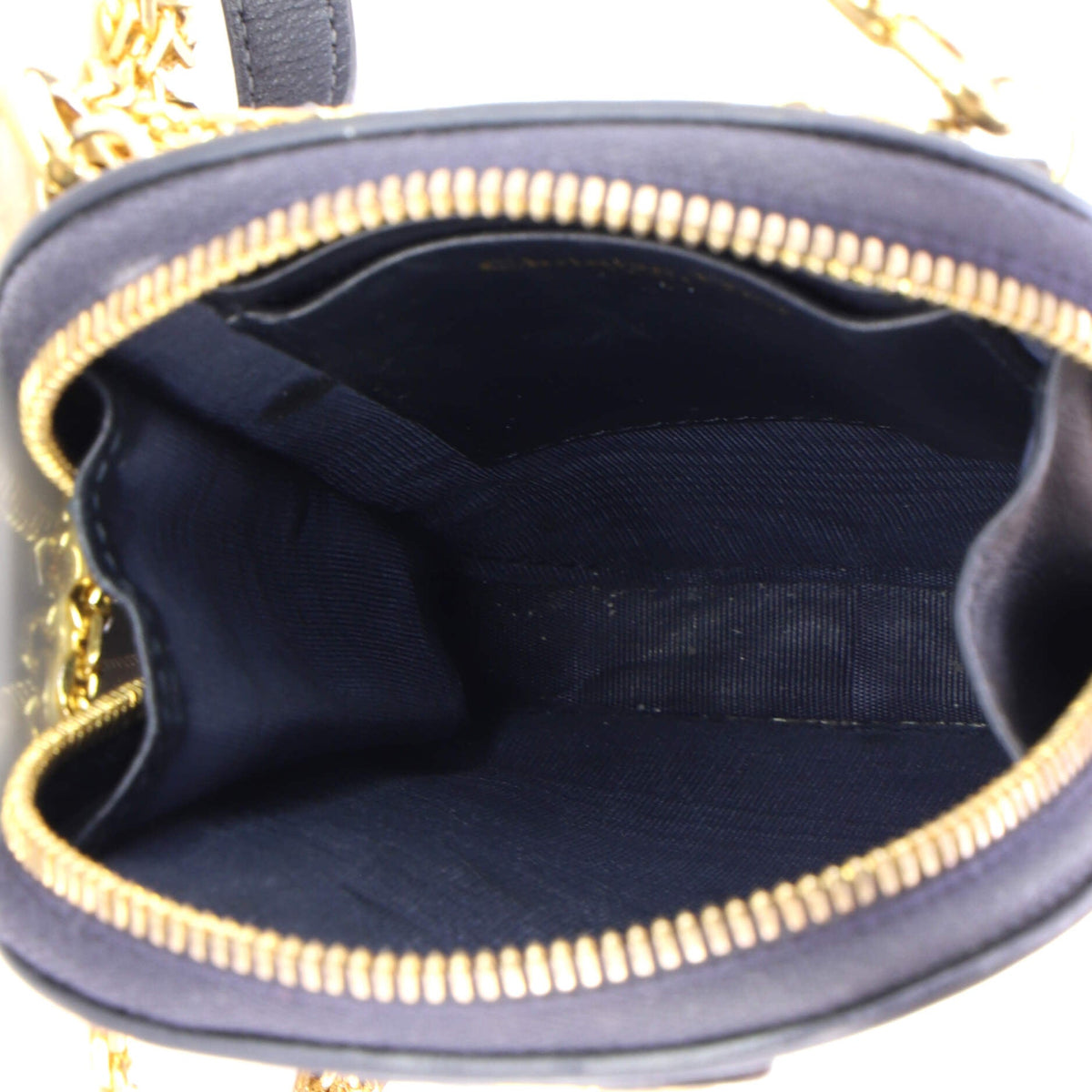 30 Montaigne Phone Holder on Chain Oblique Canvas