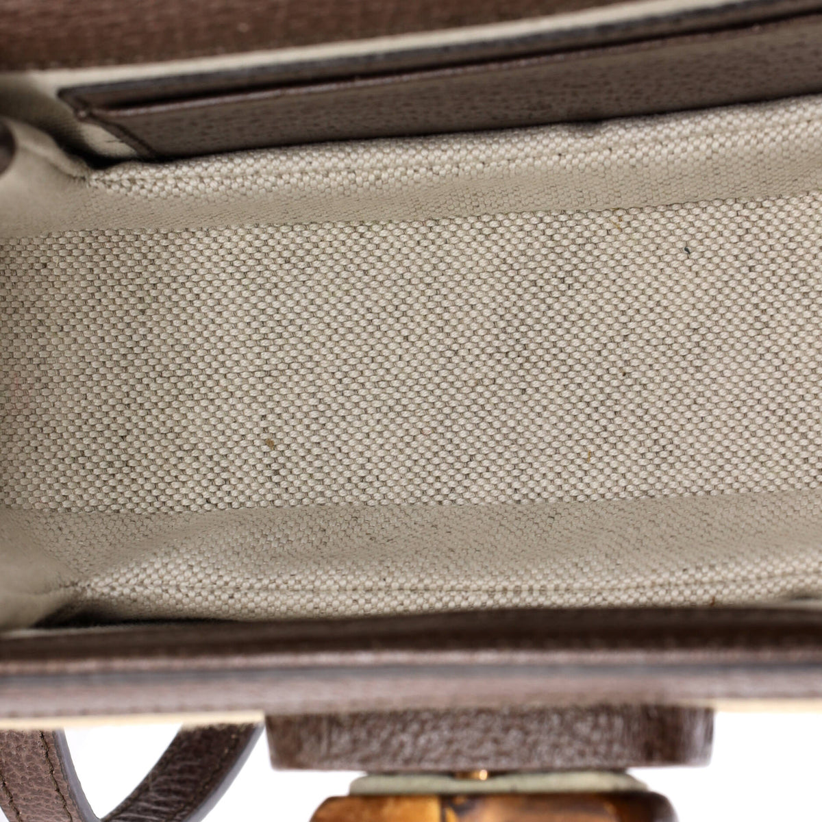 Bamboo 1947 Top Handle Bag Jumbo GG Canvas Mini