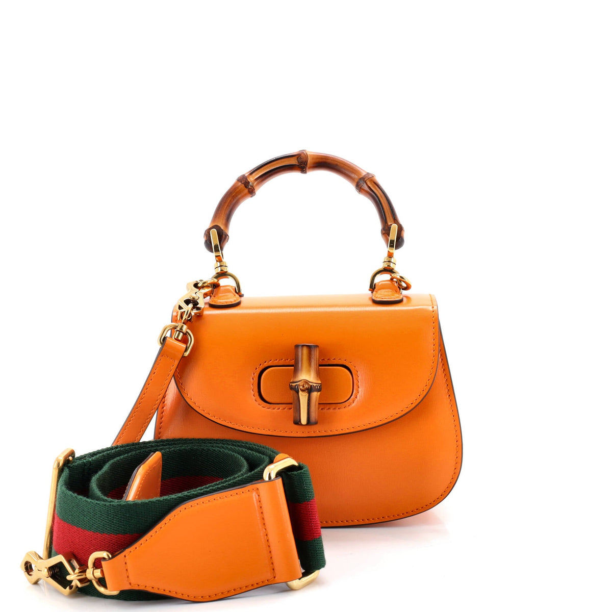 Bamboo 1947 Top Handle Bag Leather Mini