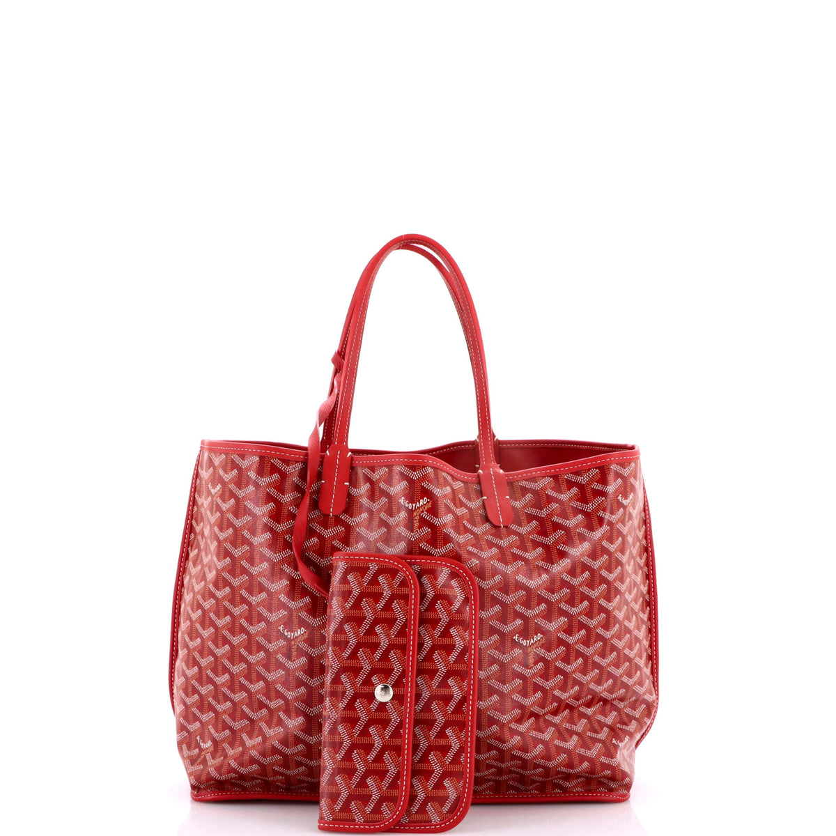 Anjou Reversible Tote Coated Canvas PM