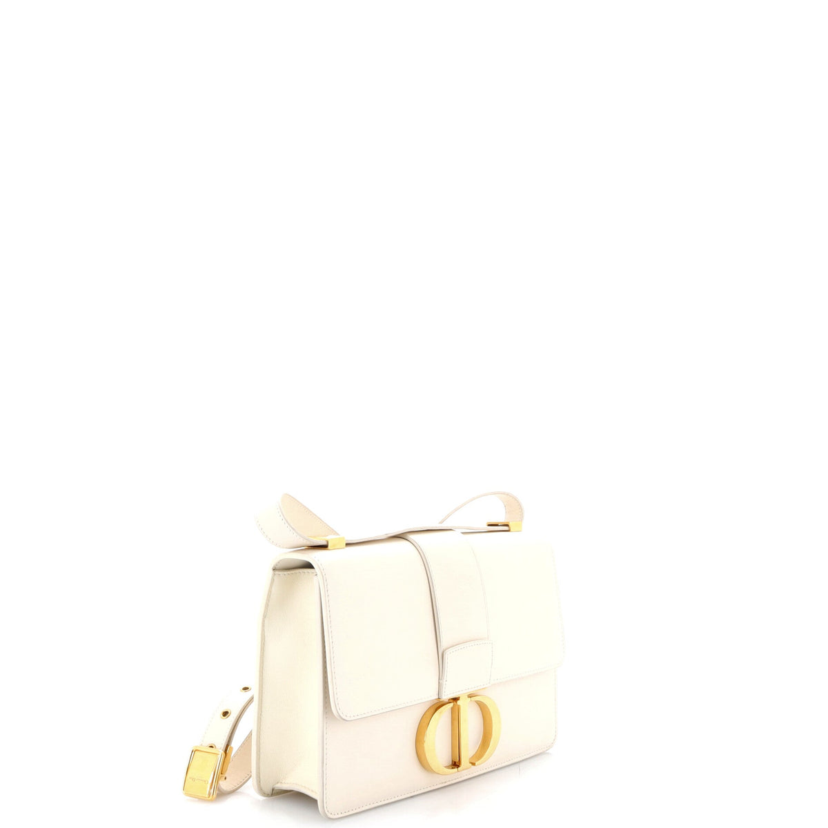 30 Montaigne Flap Bag Leather