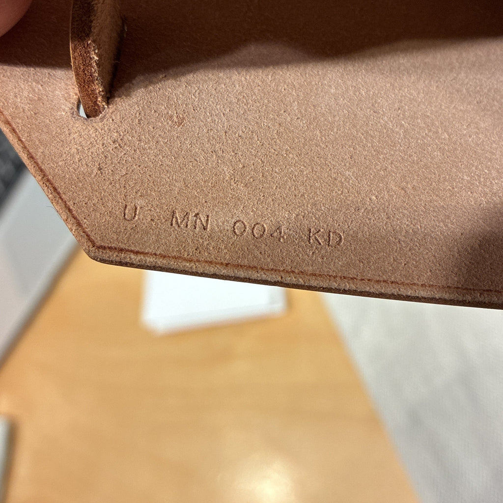 Herbag Zip Verso Leather and Toile 31