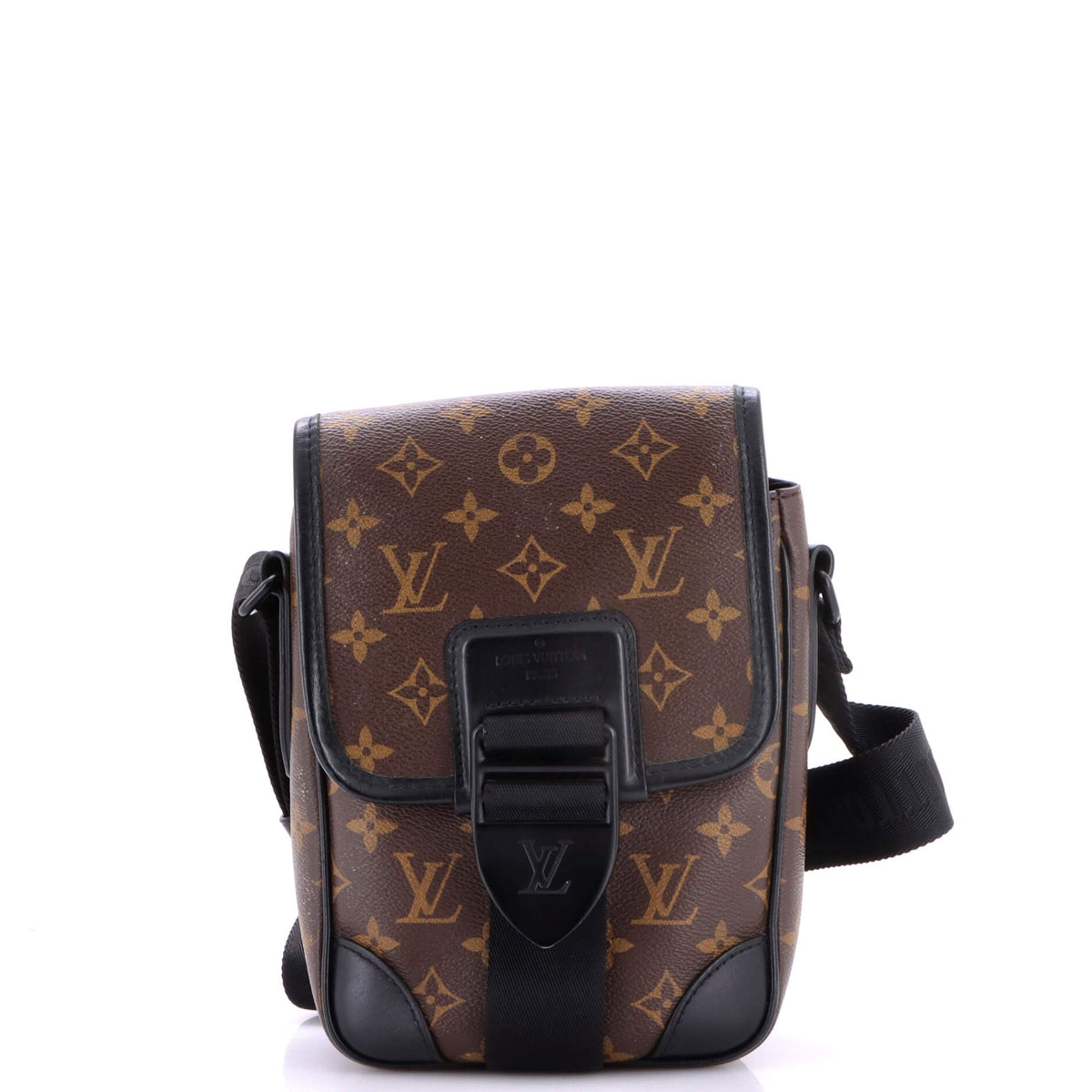 Archy Messenger Bag Macassar Monogram Canvas PM