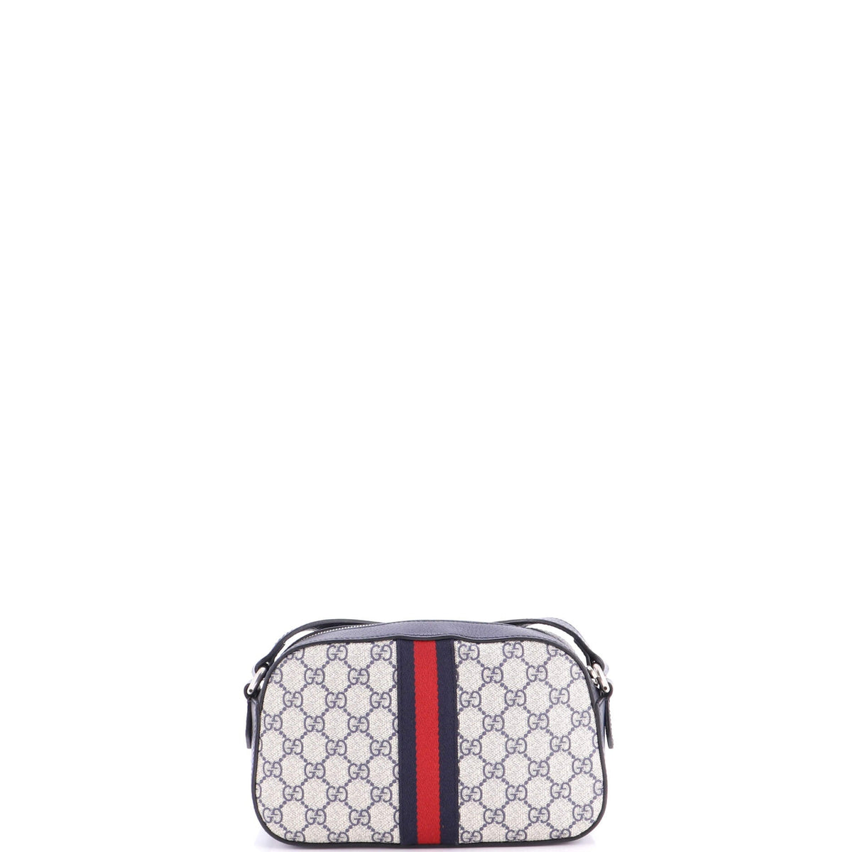 Ophidia Camera Shoulder Bag GG Coated Canvas with Leather Small
