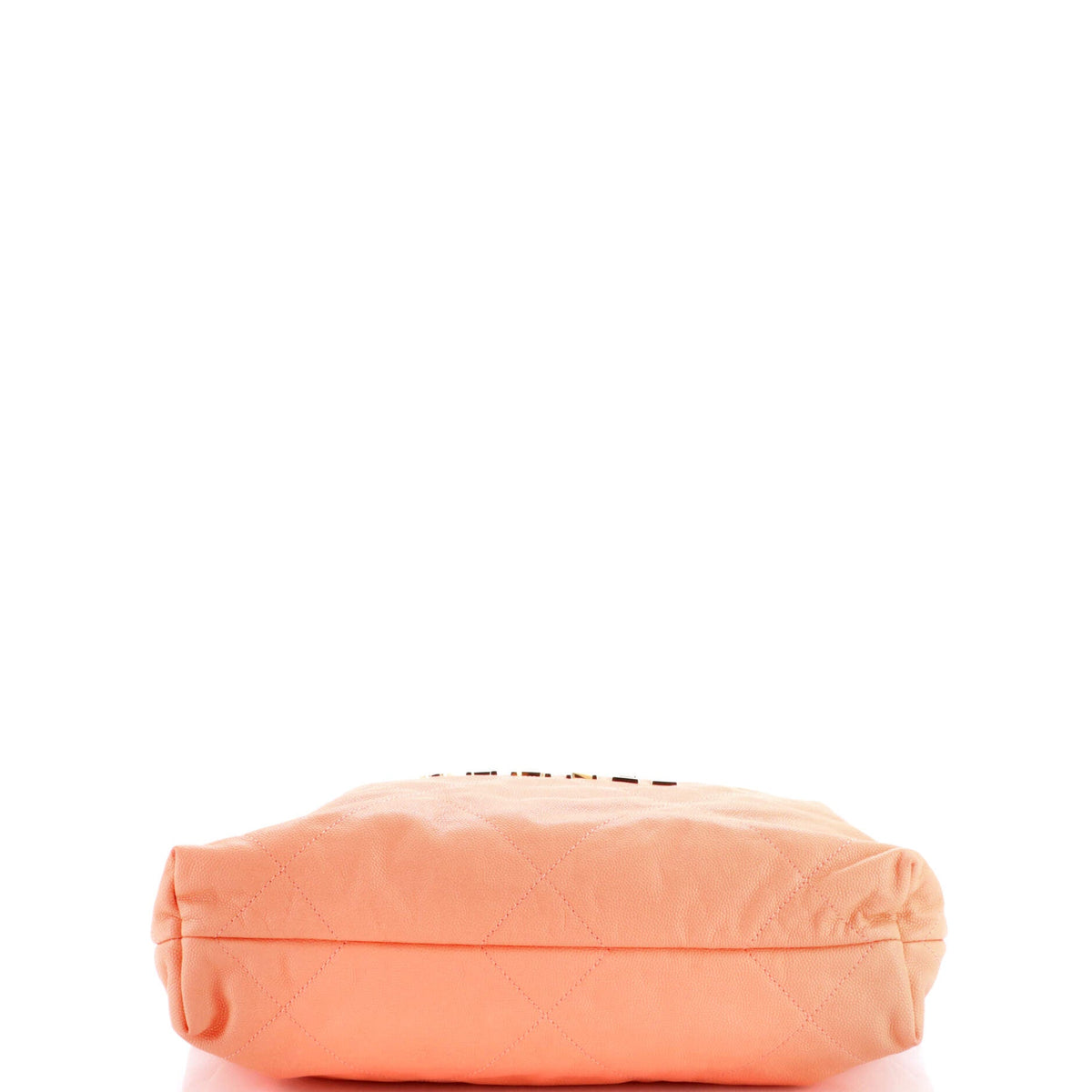 22 Chain Hobo Quilted Caviar Small