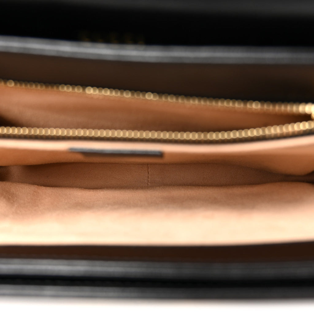Azalea Calfskin Horsebit 1955 Shoulder Bag Black