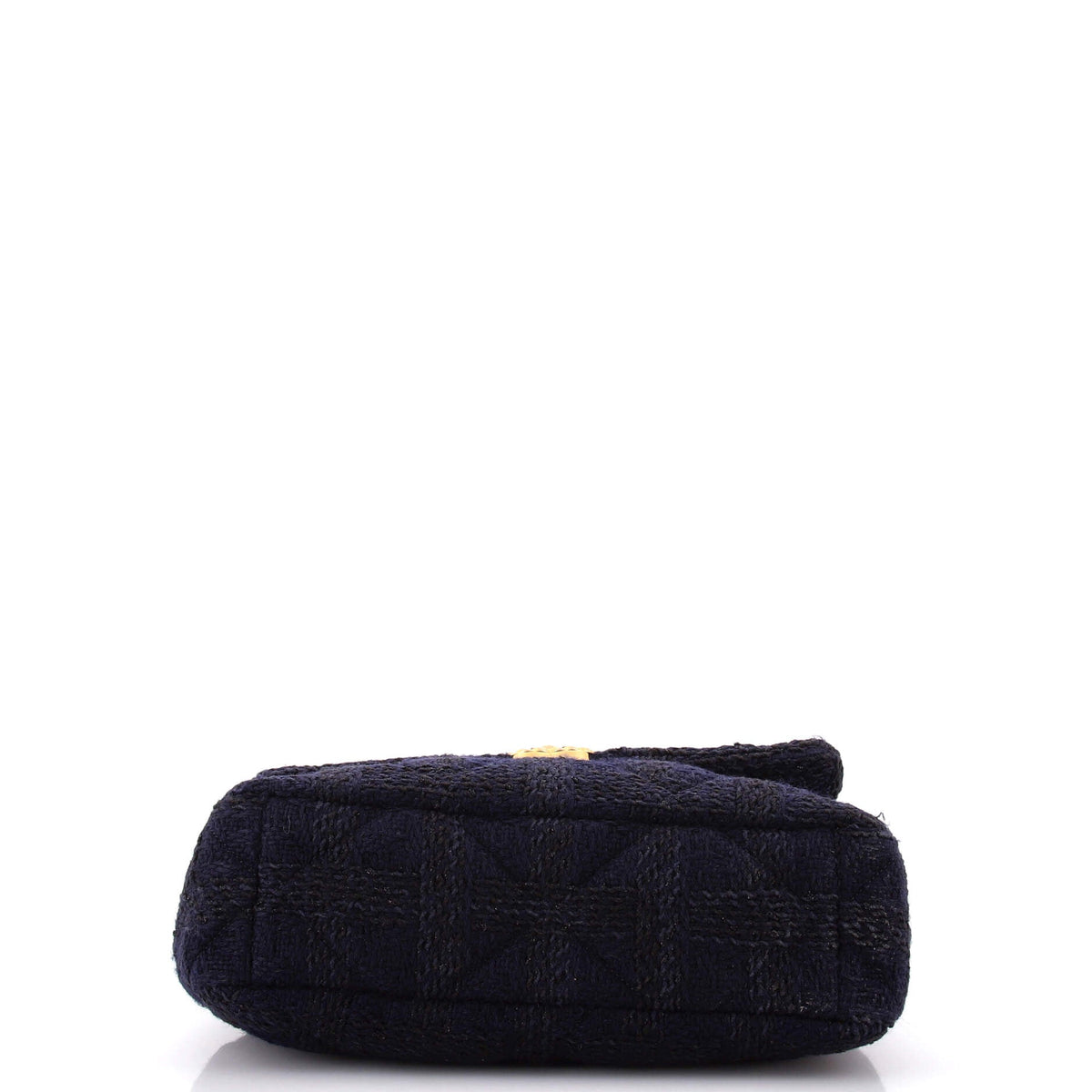 19 Flap Bag Quilted Tweed Large