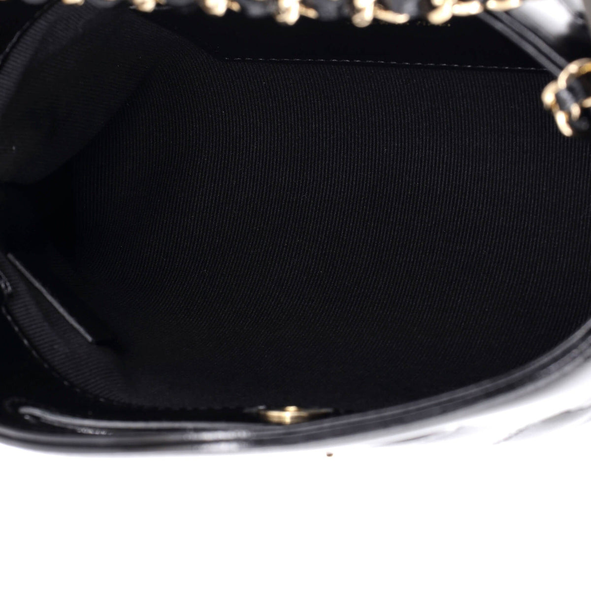 31 Shopping Bag Clutch with Chain Quilted Lambskin Small