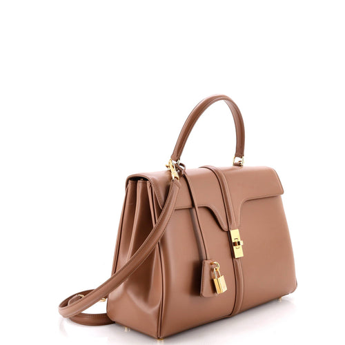 16 Top Handle Bag Smooth Calfskin Medium