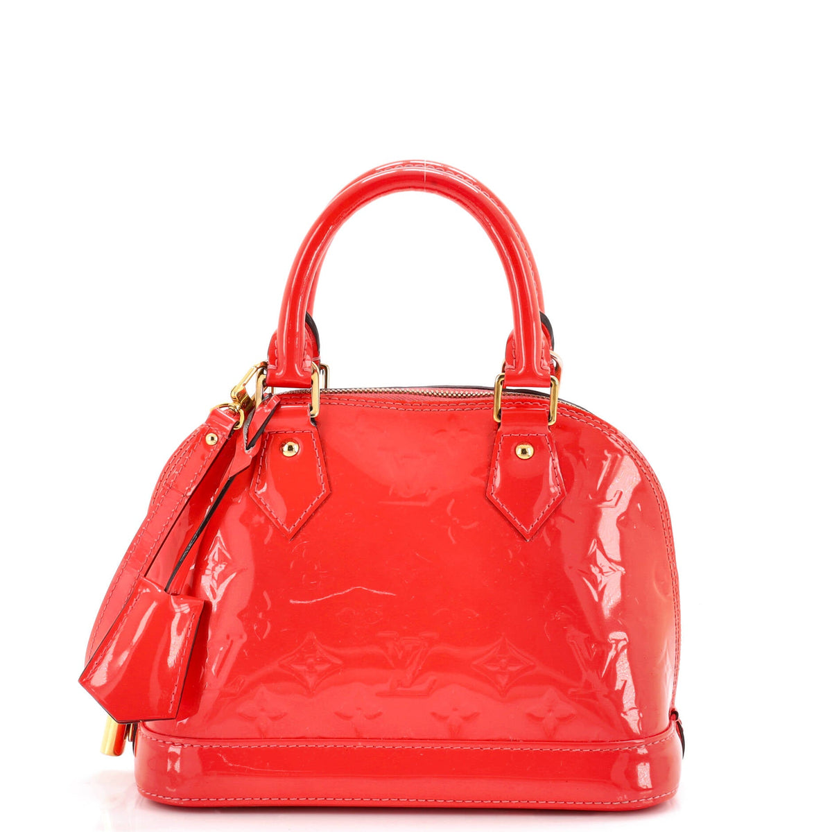 Alma Handbag Monogram Vernis BB
