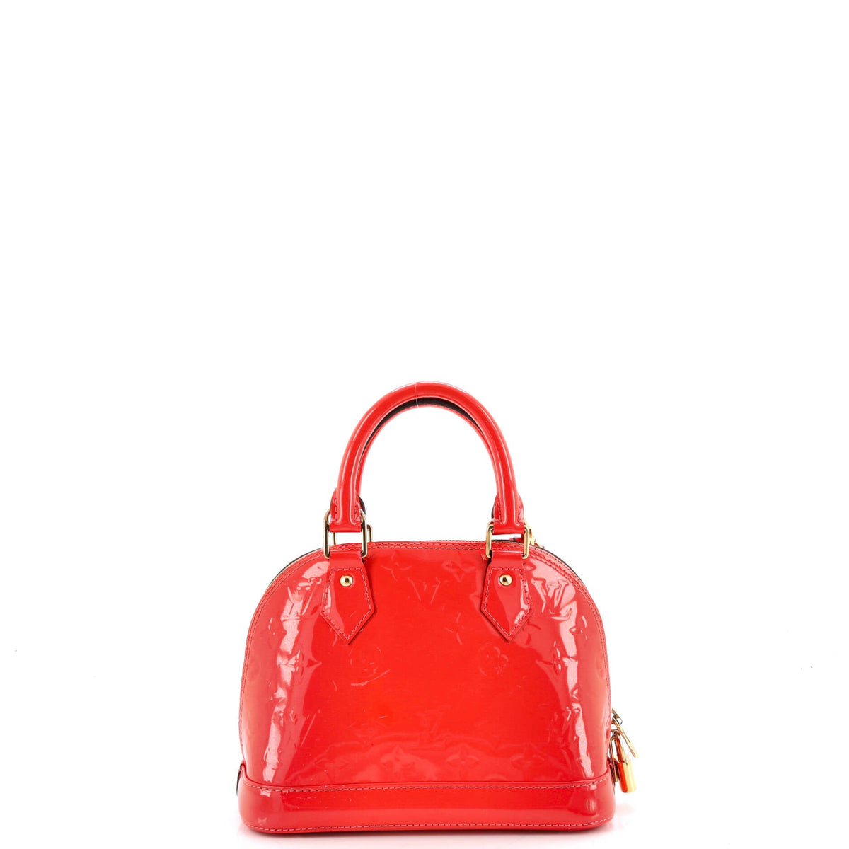 Alma Handbag Monogram Vernis BB