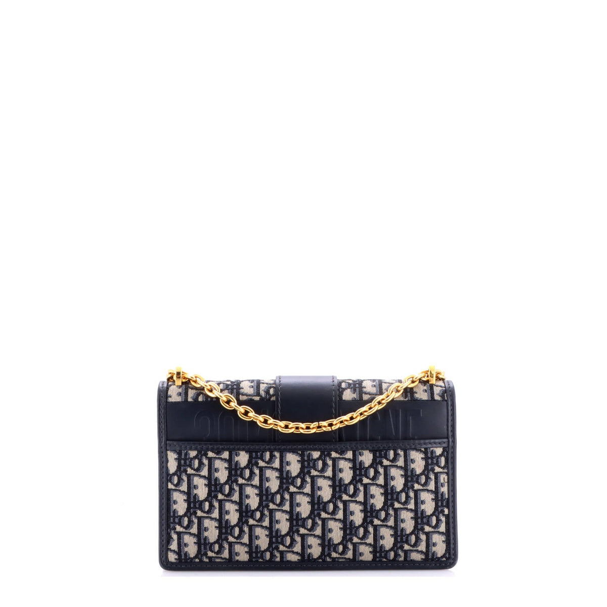 30 Montaigne Chain Flap Bag Oblique Canvas