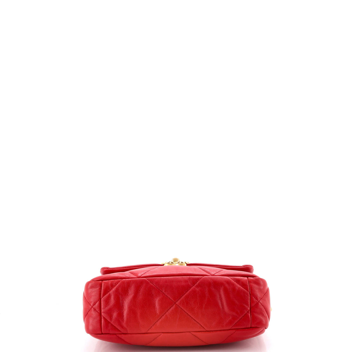 19 Flap Bag Quilted Leather Medium