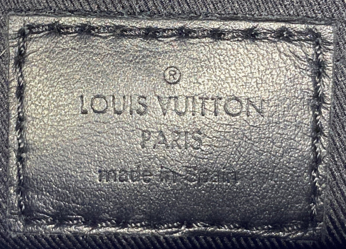 S Lock Sling Bag Macassar Monogram Canvas