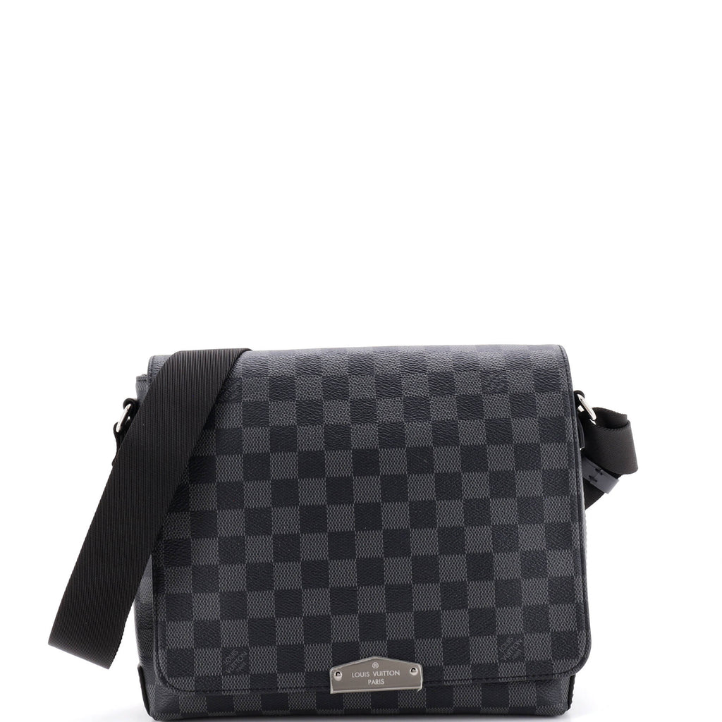 District NM Messenger Bag Damier Graphite PM