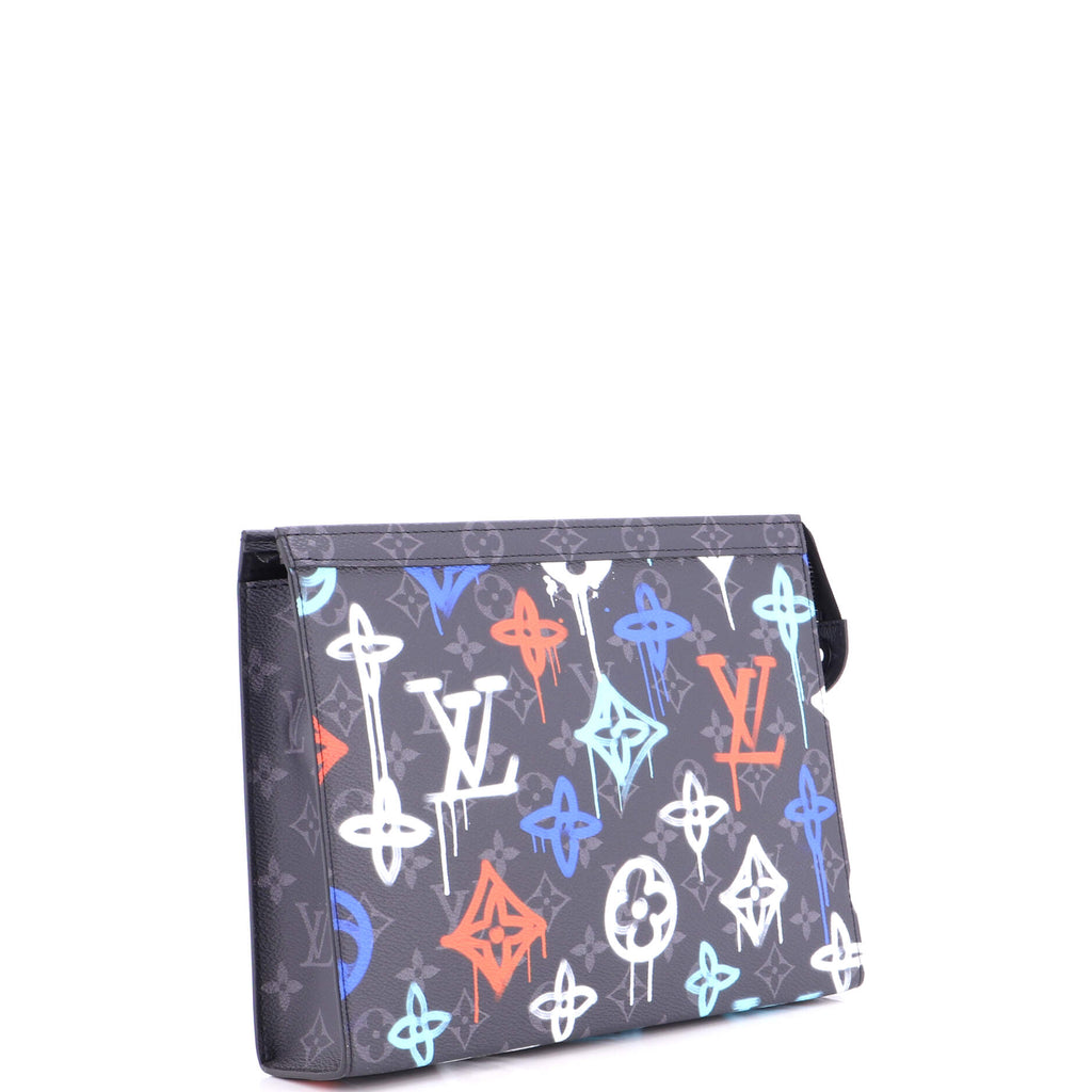 Pochette Voyage Graffiti Monogram Eclipse Canvas MM