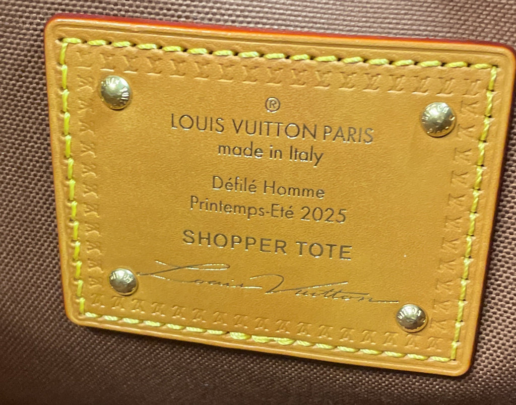 Shopper Tote Monogram Leather MM